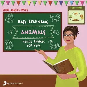 Easy Learning Hindi Rhymes for Kids Animals image