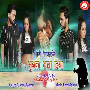 Teri Bewafai Ne Mujhko Rula Diya image