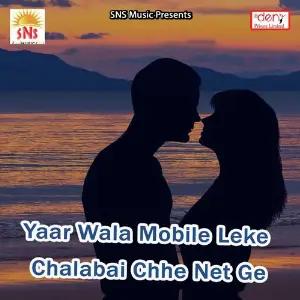 Yaar Wala Mobile Leke Chalabai Chhe Net Ge image