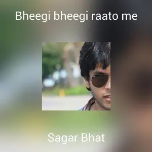 Bheegi bheegi raato me image