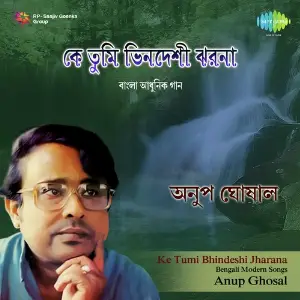 Ke Tumi Bhindeshi Jharana - Bengali Modern Song By Anup Ghosal image