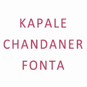 Kapale Chandaner Fonta image