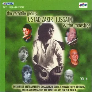 The Versatile Ustad Zakir Hussain N Maestros Vol - 4 Various Artists