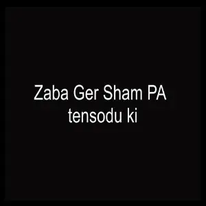 Zaba ger sham pa tensodu ki image
