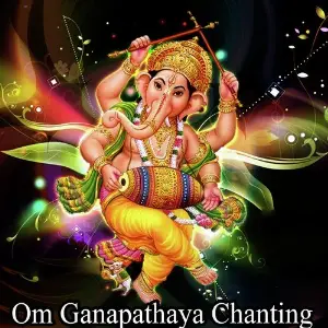 Om Ganapathaya Chanting image
