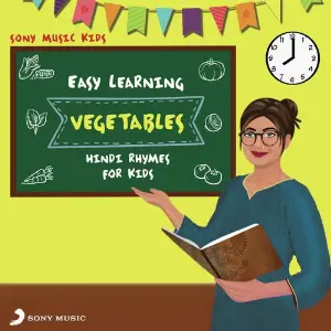 Easy Learning Hindi Rhymes for Kids Vegetables image